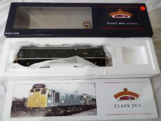 Bachmann Blue Riband - an OO gauge class 25/1 Bo-Bo diesel electric locomotive, op no 7D5211,