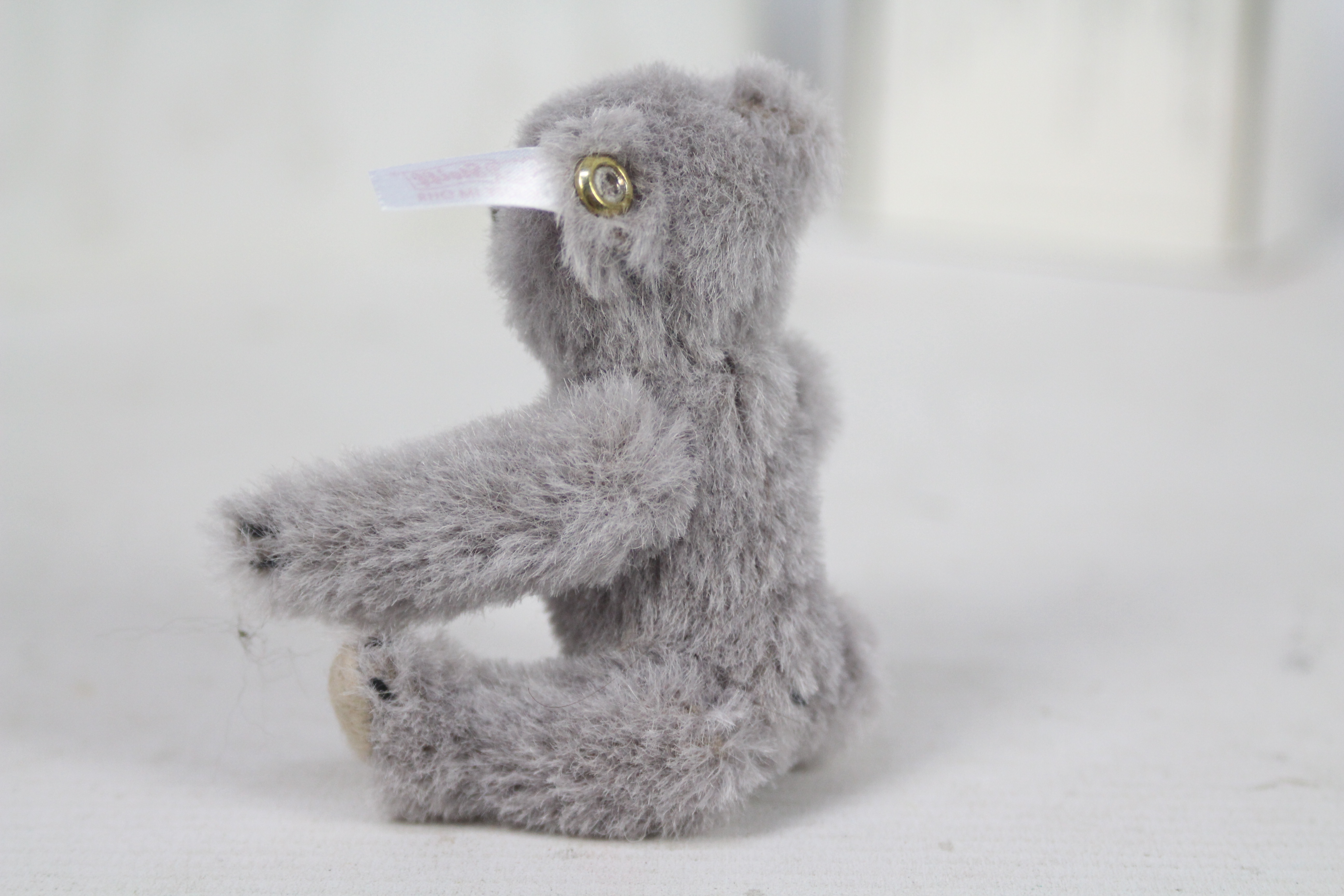 Steiff - A boxed miniature alpaca 'Annual Gift 2010' bear - The grey bear has plastic eyes, - Image 4 of 6