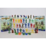 Britains - Kellogs - Marx - A collection of Robin Hood figures including 2 carded Britains Deetail