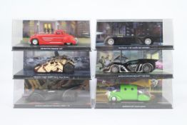 Eaglemoss - Batman - 6 x boxed Batman vehicles by Eaglemoss including an s12 Batman #37