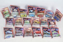 Mattel - A collection of 19 x Disney Pixar die-cast model cars in their original casing - Lot