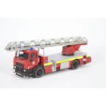 Fire Brigade Models - A built kit model Dodge Fire Engine Ladder in 1:48 scale in London Fire