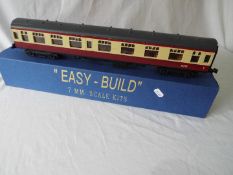 Lima - a model O gauge 1st class passenger carriage with fitted interior, op no 15218,