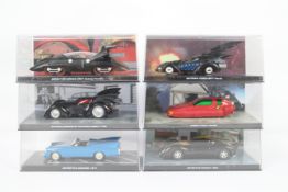 Eaglemoss - Batman - 6 x boxed Batman vehicles by Eaglemoss including a Robin #1 (Robin Vehicle,