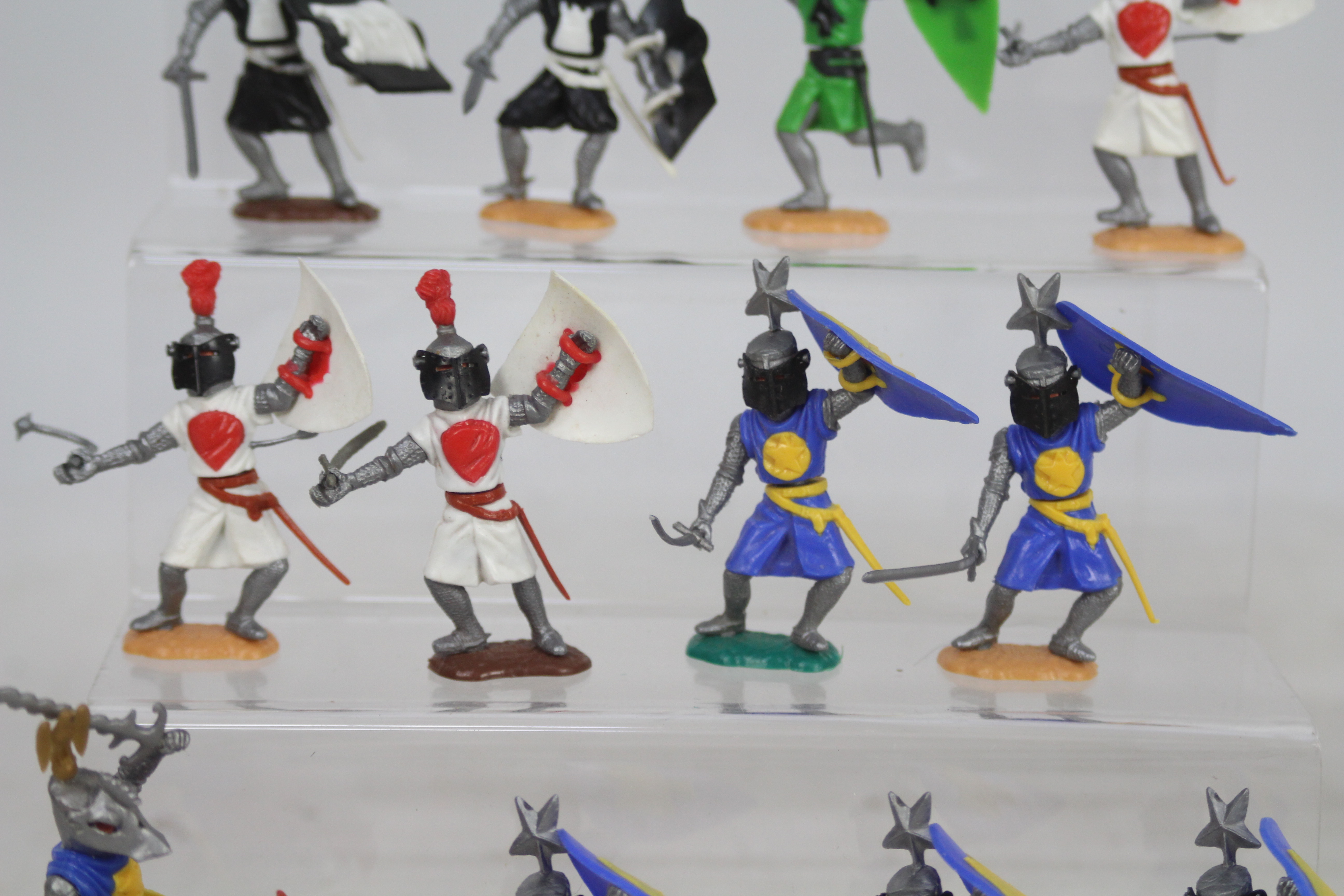 Timpo - A group of 16 Timpo Helm Knights including Grand Helm Black Knights. - Image 4 of 5