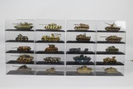 DeAgostini - 20 x boxed military vehicles - Lot includes a Ardennes 1944 Panzerkampfwagen Tiger