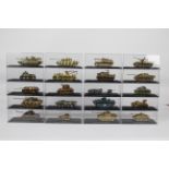 DeAgostini - 20 x boxed military vehicles - Lot includes a Ardennes 1944 Panzerkampfwagen Tiger