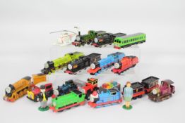 Thomas the Tank Engine - A mixed lot of mostly metal trains,