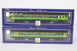 Lima - A boxed OO gauge Class 156 DMU set with power car and dummy car in Central green livery