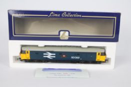 Lima - A numbered limited edition Class 50 Diesel Electric Type 4 in BR blue and yellow livery