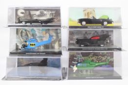 Eaglemoss - Batman - 6 x boxed Batman vehicles by Eaglemoss including a Batman: Legends of the Dark