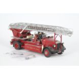 Fire Brigade Models - A built kit model Dennis Merryweather Turntable Ladder Fire Engine in 1:48