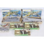Frog - Airfix - 6 aircraft model kits, three Bristol 138/A in 1:72 scale,