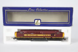 Lima - A OO gauge Class 37 Diesel loco named Viking in EW&S maroon livery operating number 37057 #