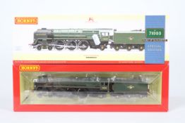 Hornby - a special edition 00 gauge model 4-6-2 steam locomotive with tender,