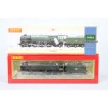 Hornby - a special edition 00 gauge model 4-6-2 steam locomotive with tender,