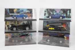 Eaglemoss - Batman - 6 x boxed Batman vehicles by Eaglemoss including an s14 Batman: The Return #1
