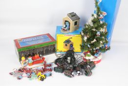 Thomas the Tank Engine - Books, Money box and Christmas items.