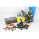 Thomas the Tank Engine - Books, Money box and Christmas items.