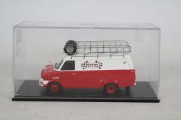Spark - A boxed die-cast red and white coloured #S0275 Ford Transit Firestone 1972.