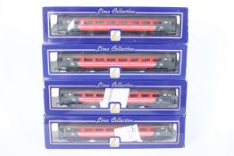 Lima - 4 boxed OO gauge Mk3 Coaches in Virgin XC livery includes one 1st class and three 2nd class.