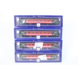 Lima - 4 boxed OO gauge Mk3 Coaches in Virgin XC livery includes one 1st class and three 2nd class.