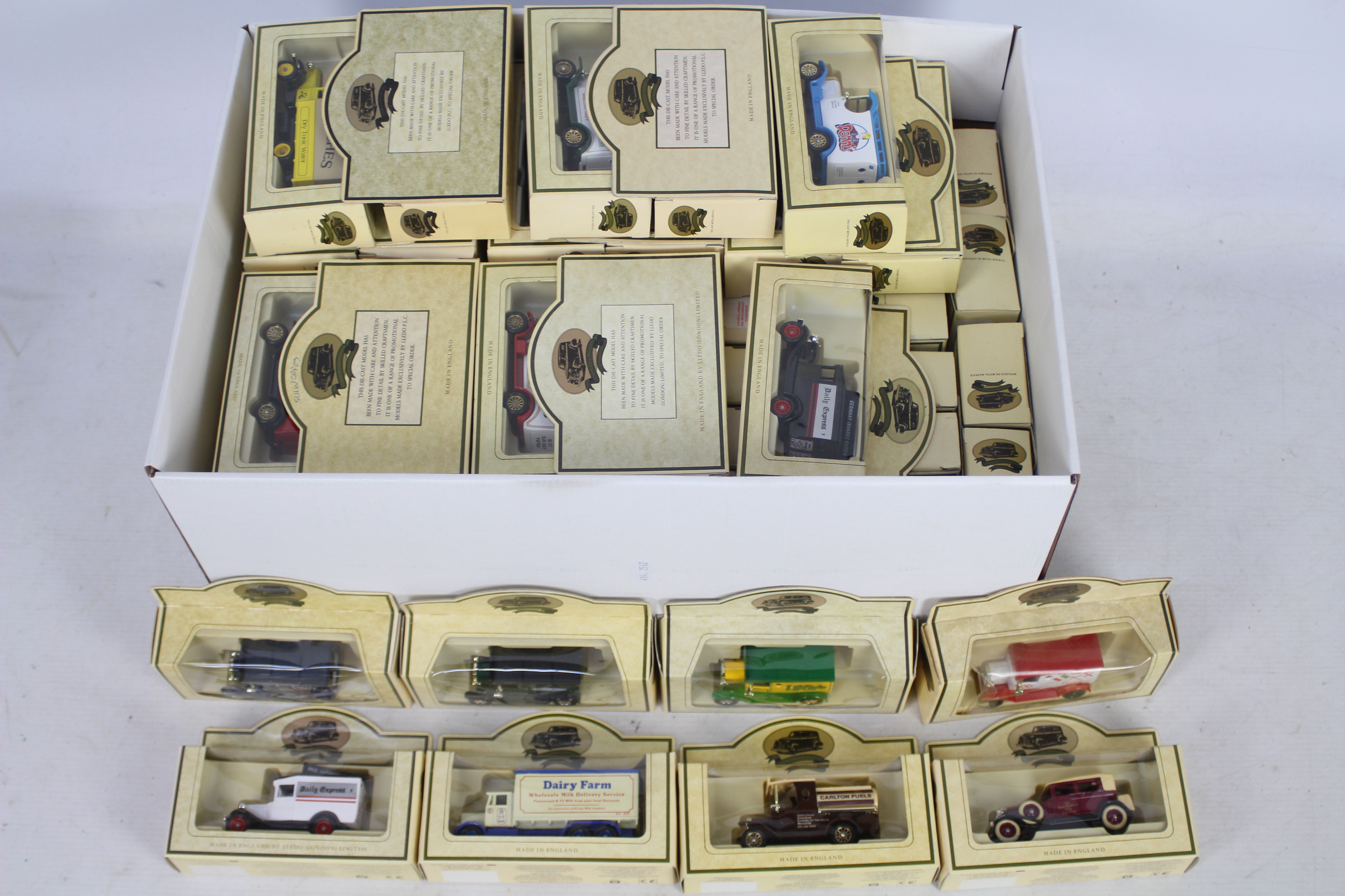 Lledo - A collection of 70 die cast 'Promotional Models' to include H.M Queen Elizabeth II H.R.