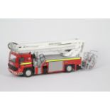 Fire Brigade Models - A built kit model Volvo Saxon FL6/18 Simon SS220 Hydraulic Platform in 1:48