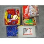 Meccano Plastic - A large quantity of 1970s Plastic Meccano including a set # 2 and 2 x Conversion