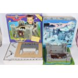 Britains - A boxed Knights Of The Sword Lion Castle # 7792 and a boxed Castle Set # 7793.