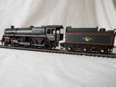Bachmann - an OO gauge standard class 5MT 4-6-0 locomotive and tender, op no 73014,