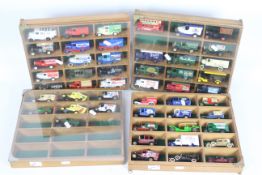 Lledo - A collection of 51 die cast delivery vans and trucks in excellent condition,