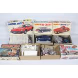 Scale Model Kit - 5 scale model kits to include: matchbox '55 chevy, and 300SL Mercedes Benz,