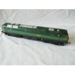 Lima - an OO gauge diesel electric locomotive, op no D1738, BR green livery, # 205051A2,