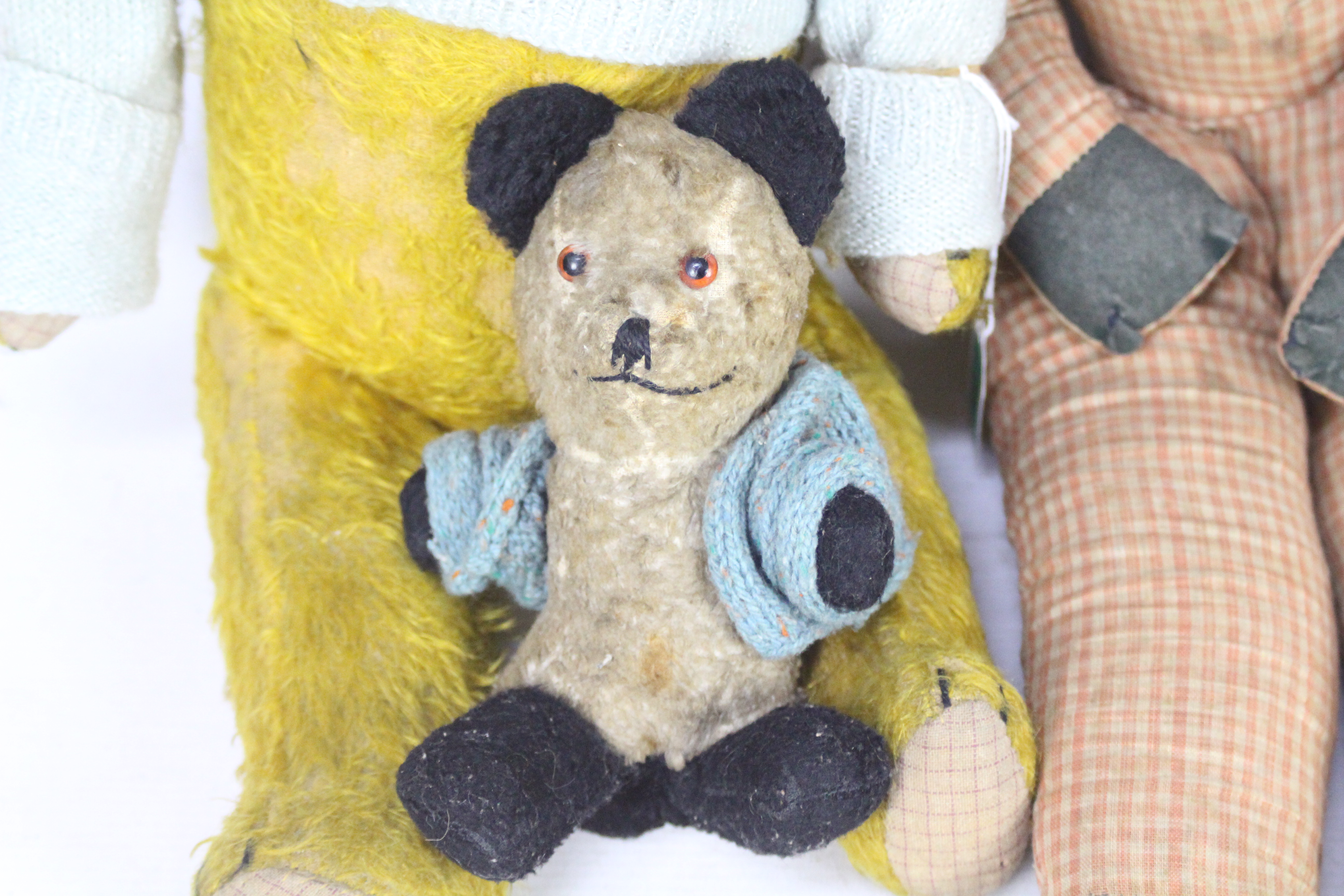 Unknown Maker - 4 vintage Teddy Bears, - Image 3 of 4