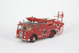 Fire Brigade Models - A built kit model Dennis F12 Fire Engine in 1:48 scale in London Fire Brigade