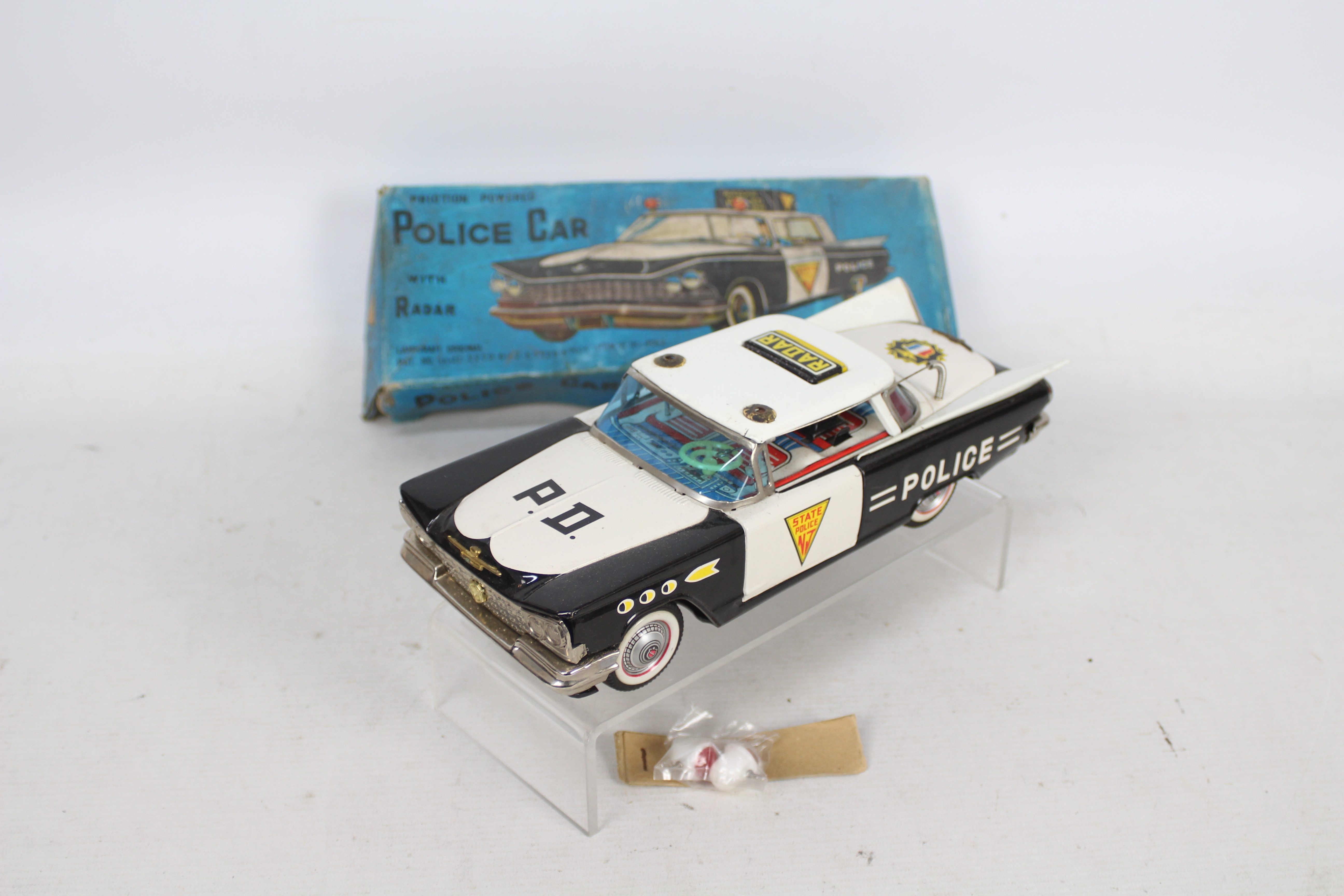 Ichiko - Langcraft - A boxed Ichiko 1959 Buick Police Car with Radar # IK4062. - Image 2 of 4