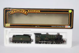 Mainline Railways - an OO gauge manor class model 4-6-0 locomotive and tender,