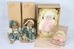 Collection of modern dressed dolls - ,to include Paola Reina, two boxed Paola Reina dolls,