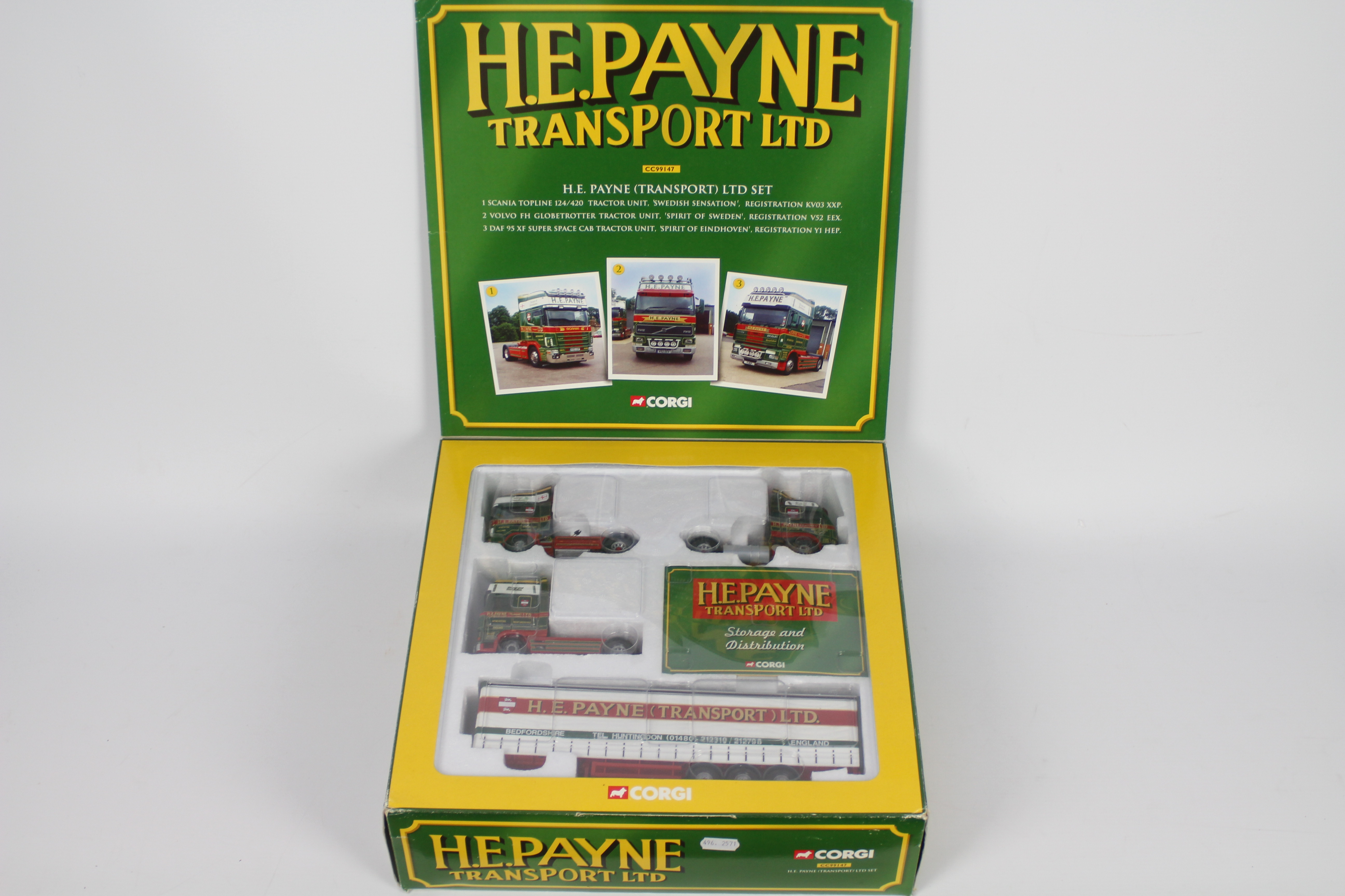 Corgi - A boxed H.E. Payne Transport three vehicle set # CC99147.