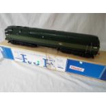 RJH Model Railways - an O gauge model diesel electric locomotive op no D1865, green BR livery,