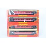 Hornby - four OO gauge Virgin Mark 3 coaches, # R4096,