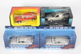 Corgi - Matchbox - 4 boxed models including 2 x Matchbox Ford Sierra XR4i models in silver # K-100,