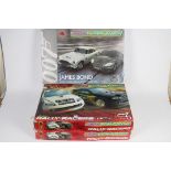 Scalextric - 3 x boxed Micro Scalextric sets, #G1122 007 set, # G1100 Rally Racers x 2.