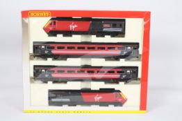 Hornby - A boxed OO gauge High Speed Train 125 set in Virgin livery # R2114.