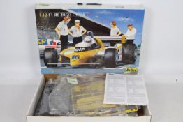 Heller - A boxed 1:12 scale model kit - Lot includes a #80791 F1 RE 20/23 1980 model kit.