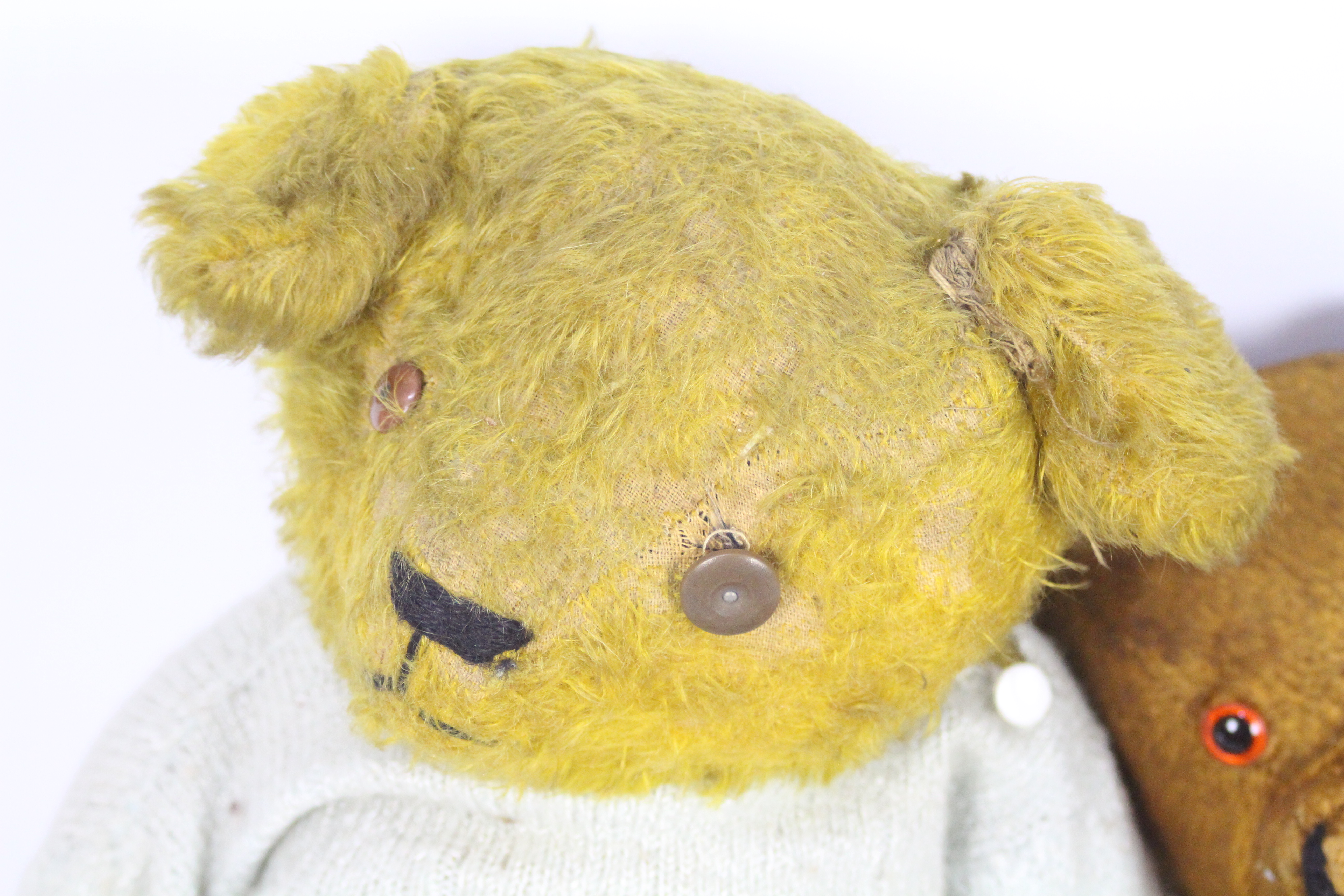 Unknown Maker - 4 vintage Teddy Bears, - Image 2 of 4