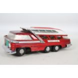 A ME-083 Chinese Mystery Action bus, battery operated, boxed,