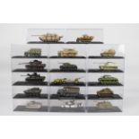 DeAgostini - 17 x boxed military vehicles - Lot includes a New Orleans 2005 LAV-25 National Guard