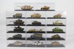 DeAgostini - 17 x boxed military vehicles - Lot includes a New Orleans 2005 LAV-25 National Guard